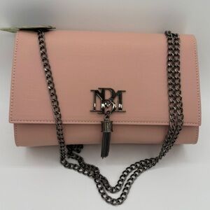 Pink Chain Shoulder Bag